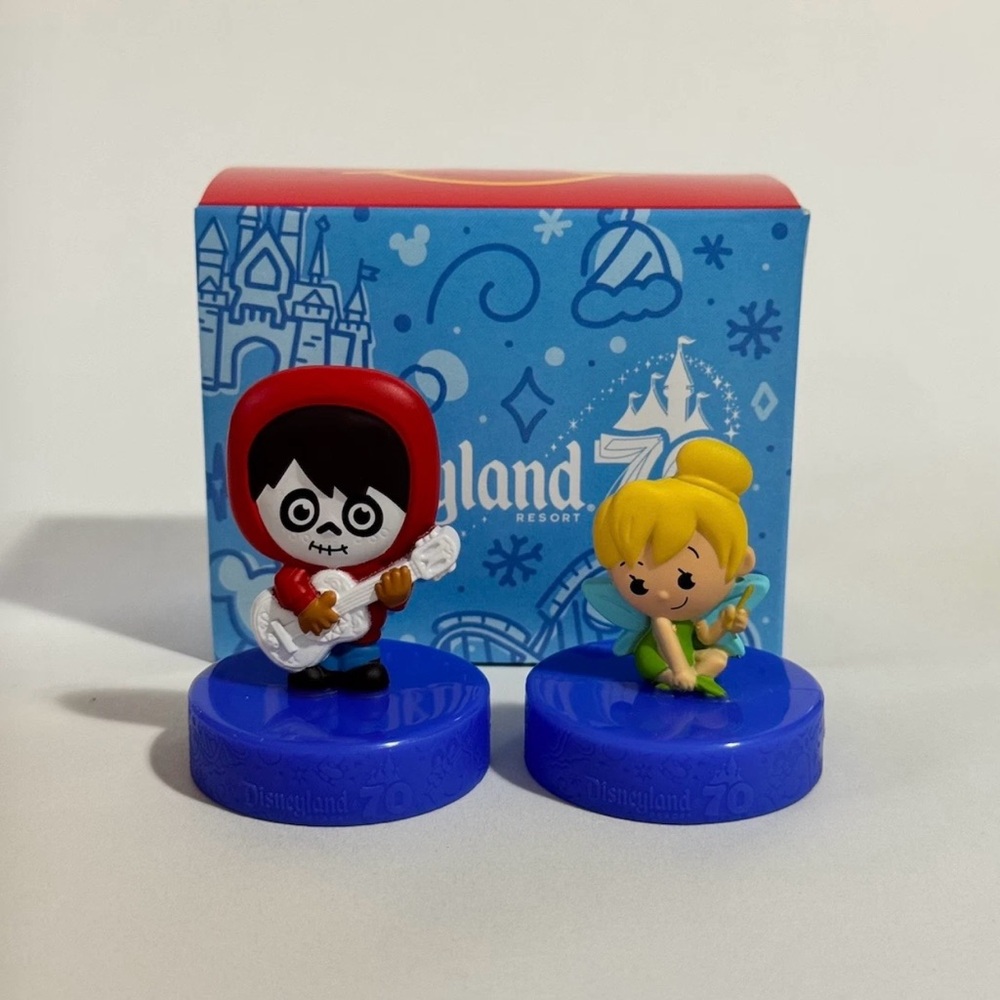 2025 McDonald’s Disneyland 70th Anniversary Happy Meal Toys - Miguel and Tink